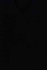 Black Aura Sleeveless Sweater